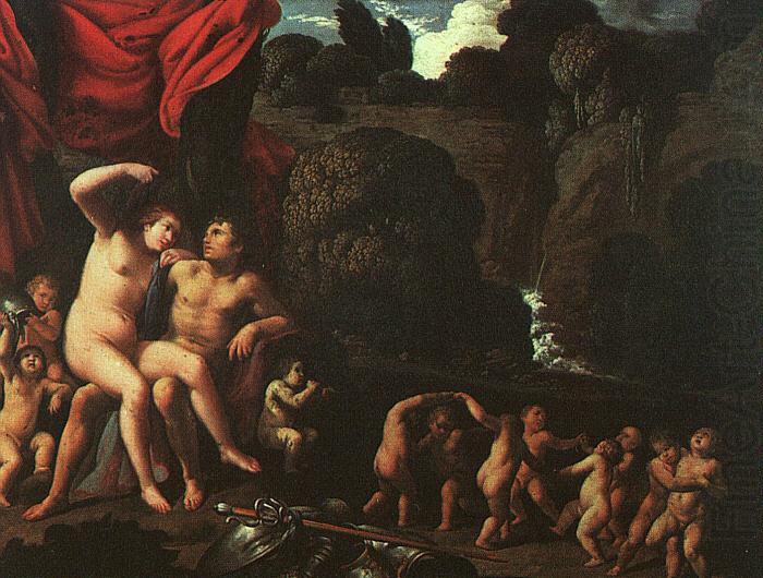 Carlo Saraceni Venus and Mars china oil painting image